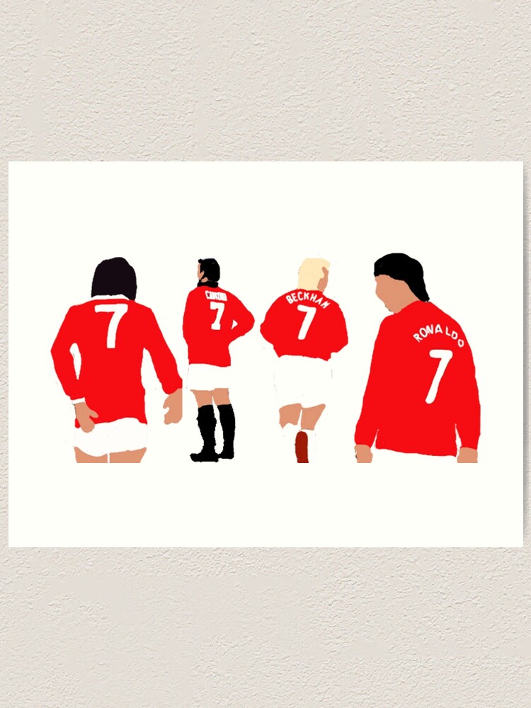LEGENDS Manchester United Legends A4 canvas 