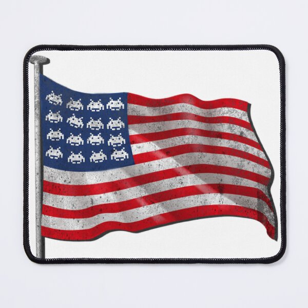 Item preview, USA space invaders designed and sold by SmARTNiki.
