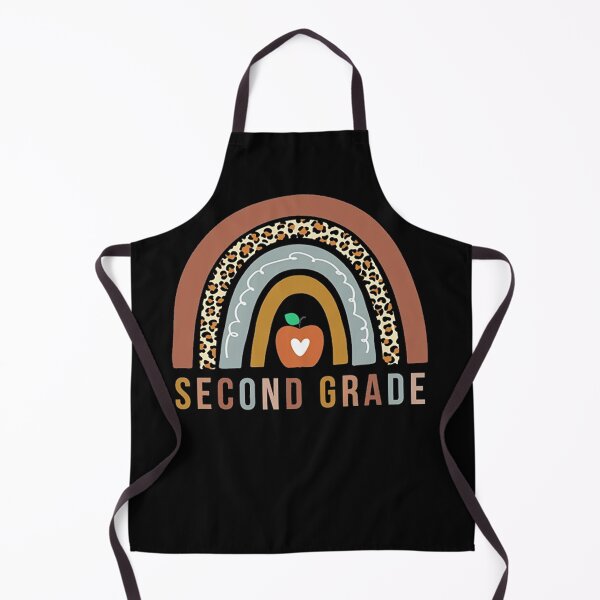 Item preview, 2nd Grade Retro Rainbow designed and sold by Caroline Zapata.