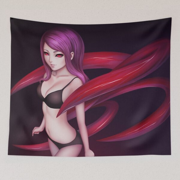 Item preview, Demon girl with anime tails designed and sold by MaurizioDVP.