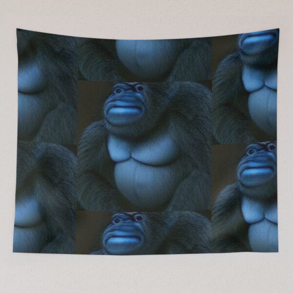 Item preview, Big Blue Gorilla designed and sold by BooRat.