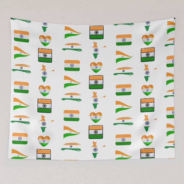 Item preview, Indian Flags ; India designed and sold by CoolDesignUSA.