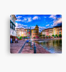 Portofino Bay Art Canvas Print