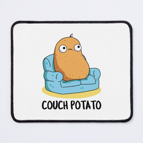 Item preview, Couch Potato Funny Potato Puns designed and sold by punnybone.