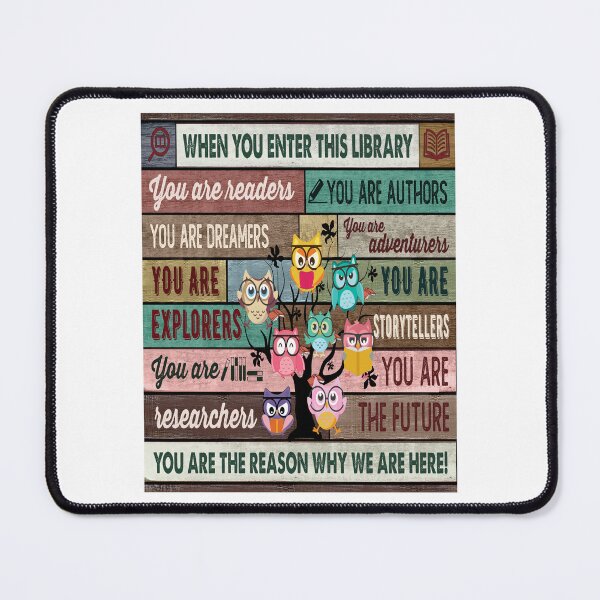 Item preview, Library Decoration Owl Horizontal designed and sold by JakeGoodwin.