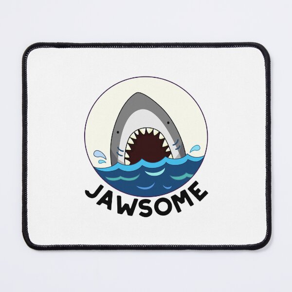 Item preview, Jawsome Funny Shark Puns designed and sold by punnybone.