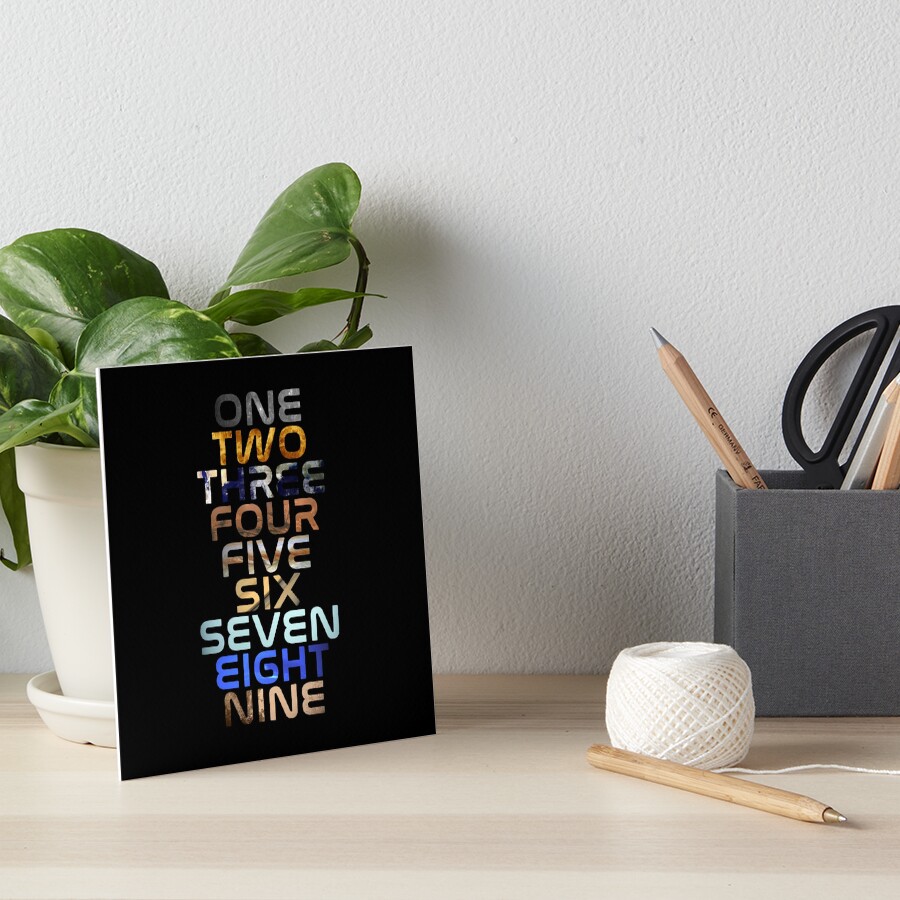Item preview, Art Board Print designed and sold by cryptees.