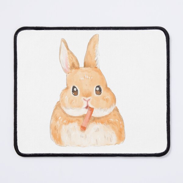 Item preview, Gangsta Bunny with Carrot Stick designed and sold by bunniesmee.