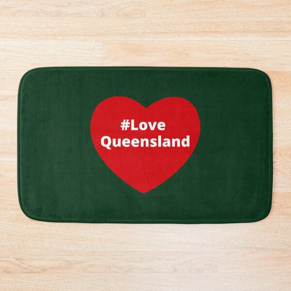 Item preview, Love Queensland - Hashtag Heart designed and sold by VillaPickersSto.