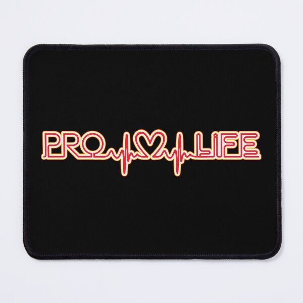 Item preview, Pro Life Neon Heartbeat designed and sold by Whimsical Thinker.