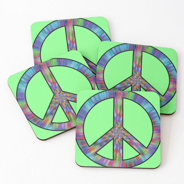 Item preview, Peace Sign Glitched Colorful designed and sold by ETVdesign.