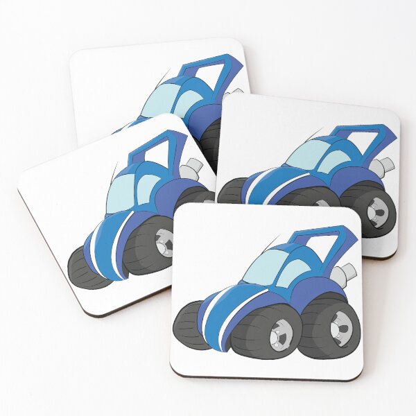 Item preview, Cartoon Light Blue Hatchback designed and sold by ETVdesign.