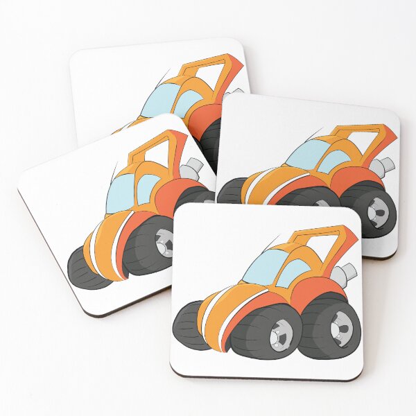 Item preview, Cartoon Orange Hatchback designed and sold by ETVdesign.