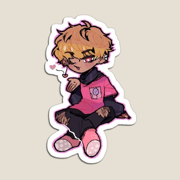 Item preview, nightowl sticker [blooming panic] designed and sold by riddlecats.