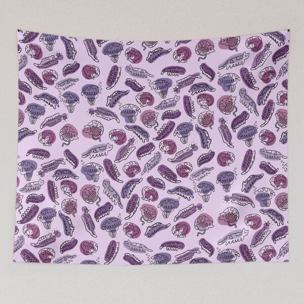 Item preview, Cat Tardigrade (Violet) designed and sold by Yuka Deere.
