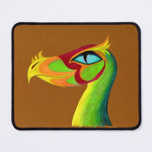 Item preview, Tropical Dragon Portrait designed and sold by Cats-And-Kat.