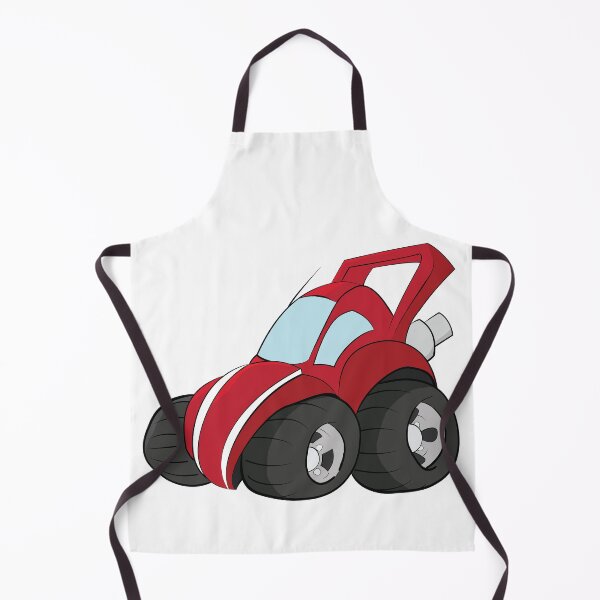 Item preview, Cartoon Red Hatchback designed and sold by ETVdesign.