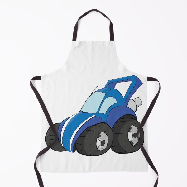 Item preview, Cartoon Light Blue Hatchback designed and sold by ETVdesign.