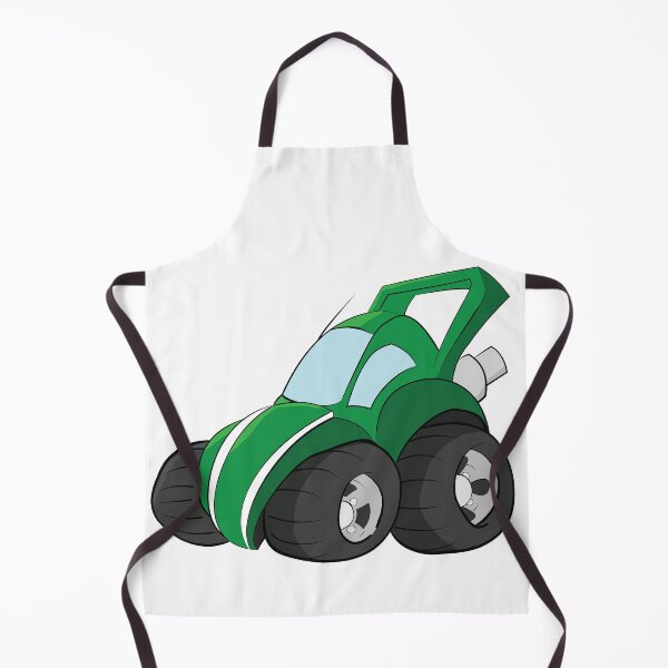 Item preview, Cartoon Green Hatchback designed and sold by ETVdesign.