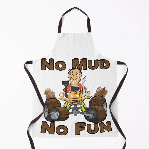 Item preview, No Mud No Fun Off Road Tractor Orange designed and sold by ETVdesign.
