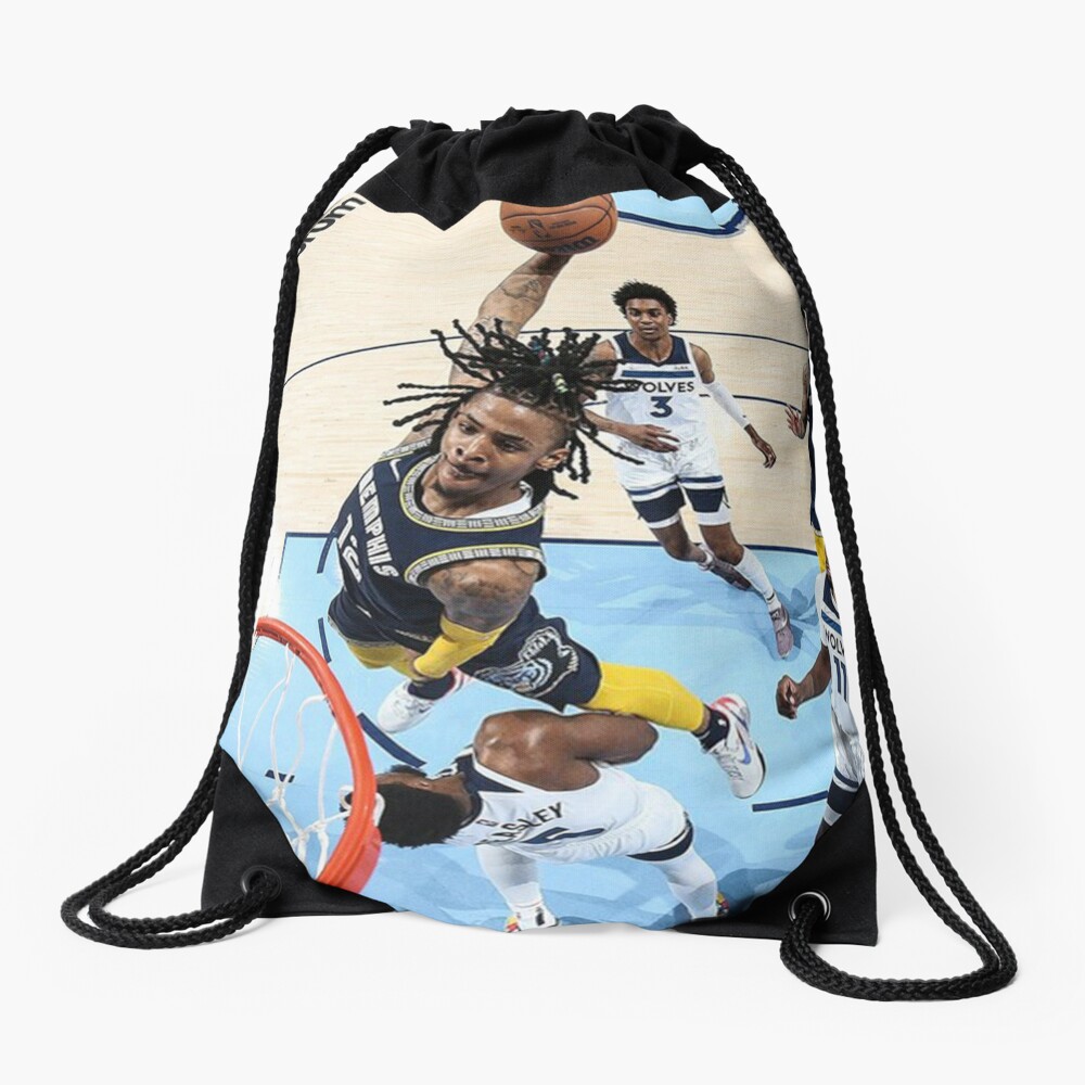 Wallpaper Ja Morant Drawstring Bag for Sale by ramatari