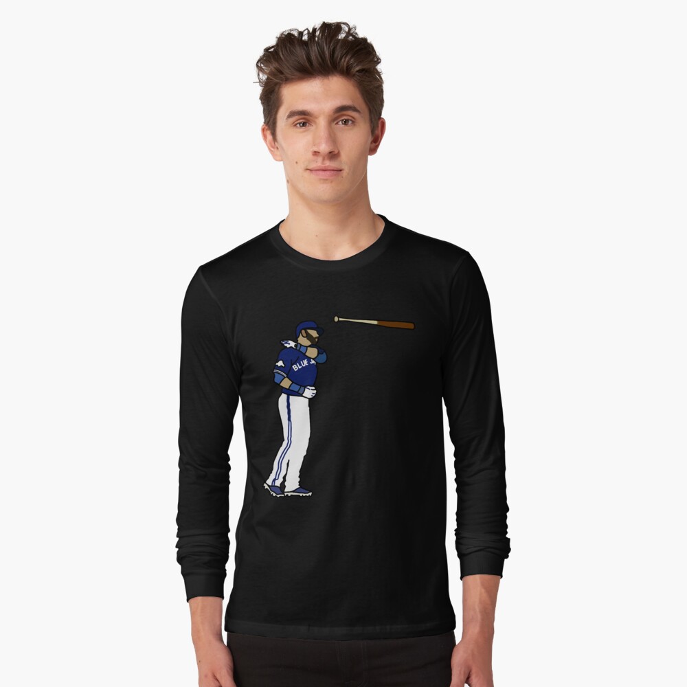 Alstyle The Bat Flip Jose Bautista Toronto Baseball T Shirt