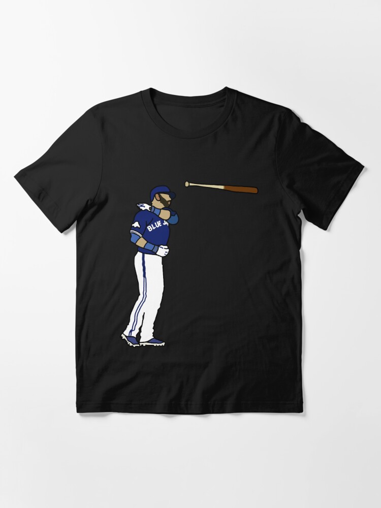 Alstyle The Bat Flip Jose Bautista Toronto Baseball T Shirt