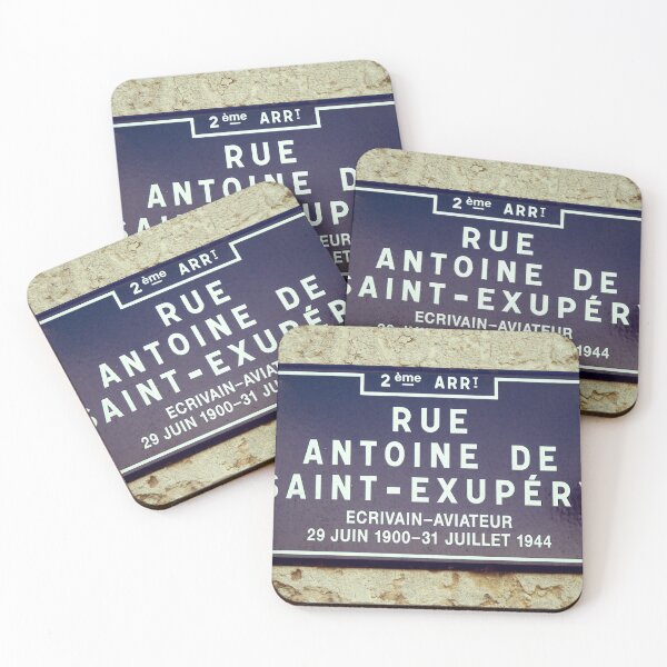 Item preview, Rue Saint Exupery, street sign in France designed and sold by CarolinaReina.