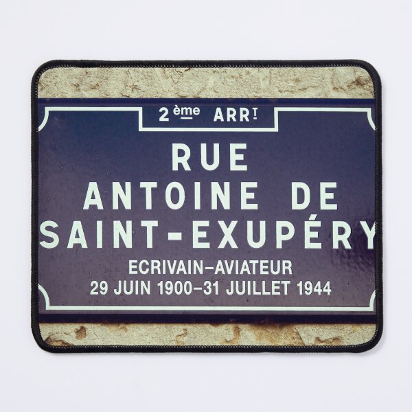 Item preview, Rue Saint Exupery, street sign in France designed and sold by CarolinaReina.