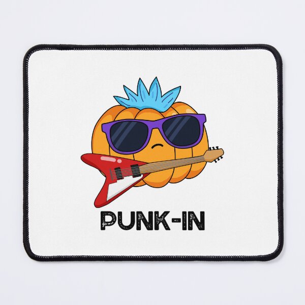 Item preview, Punk-in Funny Punk Rock Pumpkin Puns designed and sold by punnybone.