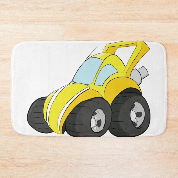 Item preview, Cartoon Yellow Hatchback designed and sold by ETVdesign.