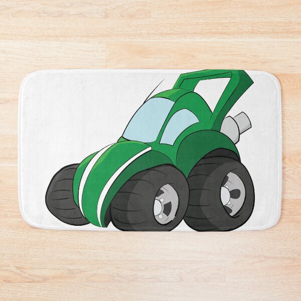 Item preview, Cartoon Green Hatchback designed and sold by ETVdesign.