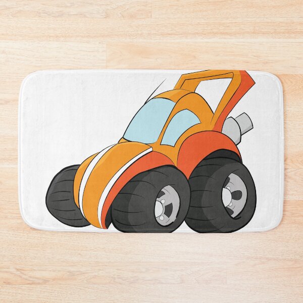 Item preview, Cartoon Orange Hatchback designed and sold by ETVdesign.