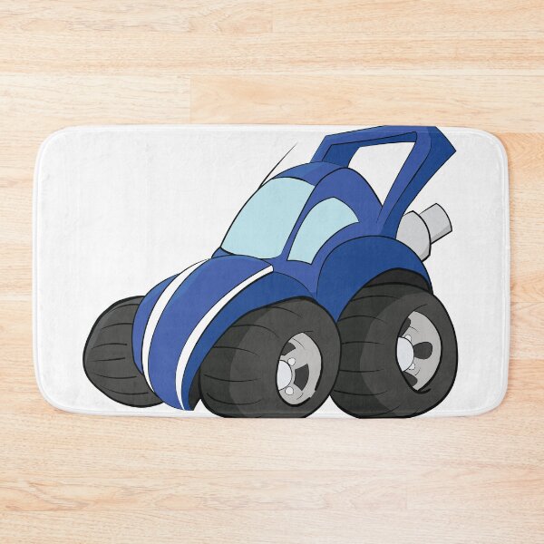 Item preview, Cartoon Blue Hatchback designed and sold by ETVdesign.