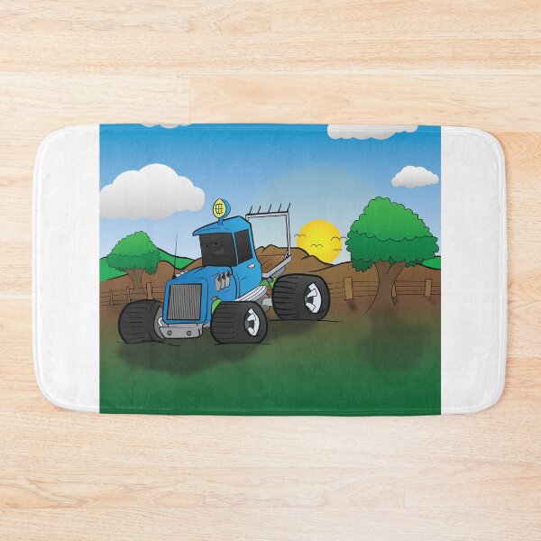 Item preview, Blue Hunting Truck designed and sold by ETVdesign.
