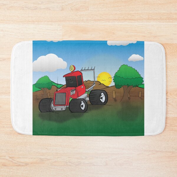 Item preview, Red Hunting Truck designed and sold by ETVdesign.