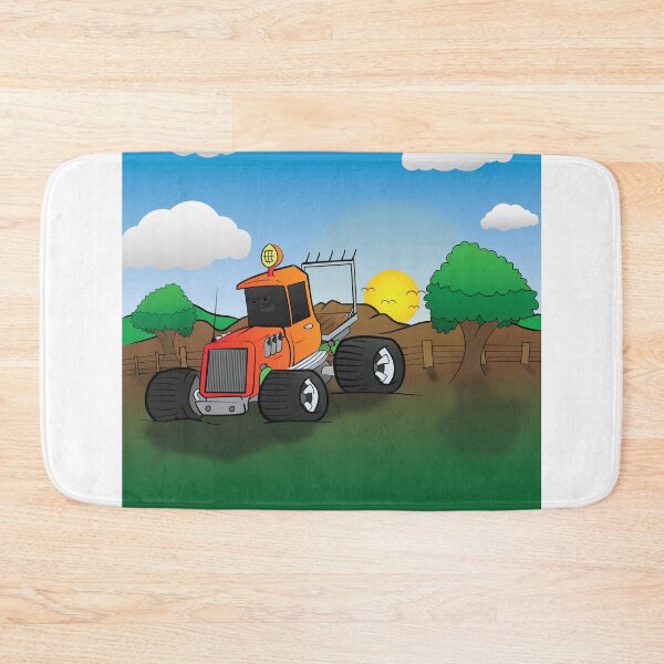 Item preview, Orange Hunting Truck designed and sold by ETVdesign.
