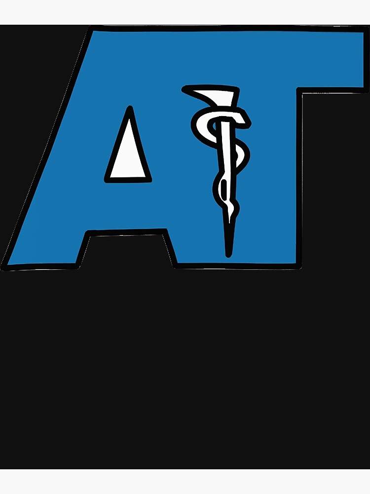 athletic-training-logo-poster-for-sale-by-jennifer5341-redbubble