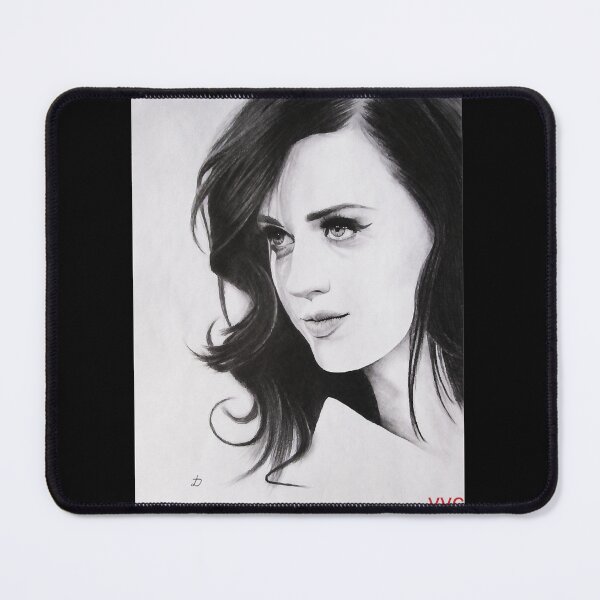 Item preview, Perry Katy Pencil Portrait.  designed and sold by raetalloni.