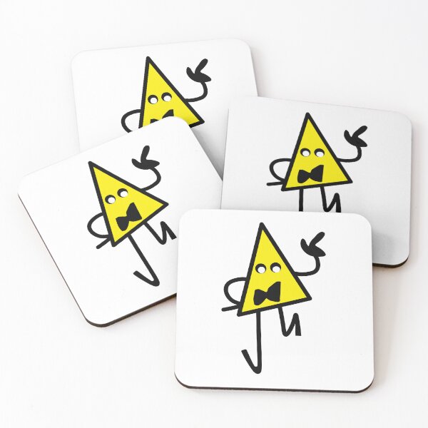 Item preview, Triangle funny run cartoon T-shirt and sticker designed and sold by Billium Halder.
