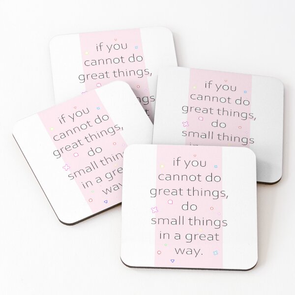 Item preview, small things in a great way designed and sold by MemesIllness.