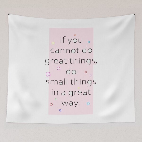 Item preview, small things in a great way designed and sold by MemesIllness.