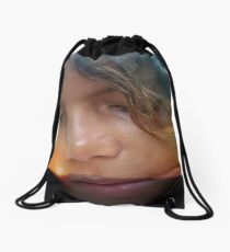 Skyler at Sunset Drawstring Bag