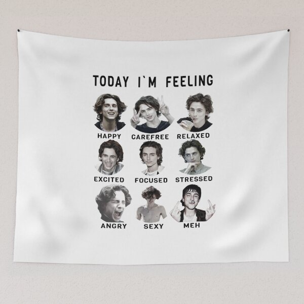 Item preview, Timothee Chalamet - Funny Feelings designed and sold by PAFDesign.