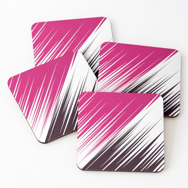 Item preview, Pink White Abstract Art designed and sold by Tshirtstory.