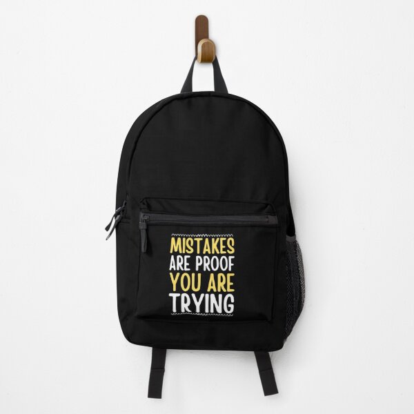 Item preview, Mistakes Are Proof You're Trying - Motivational Quotes Lovers designed and sold by chetan786.