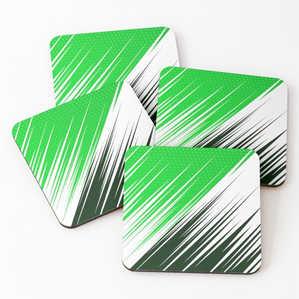 Item preview, Green white Abstract Art designed and sold by Tshirtstory.