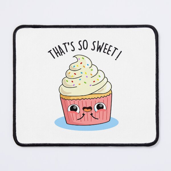 Item preview, That's So Sweet Funny Cupcake Puns designed and sold by punnybone.