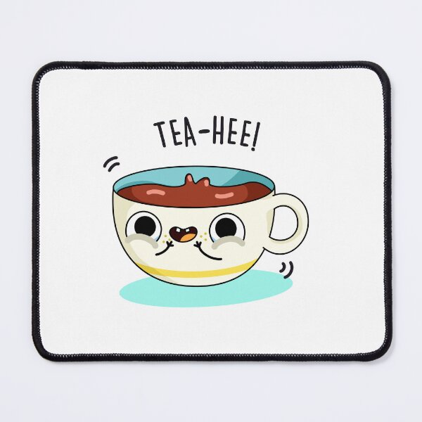 Item preview, Tea Hee Funny Tea Cup Puns designed and sold by punnybone.
