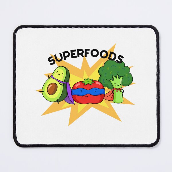 Item preview, Superfoods Funny Vegetable Puns  designed and sold by punnybone.
